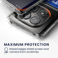 kwmobile Hülle mit Kartenfach Xiaomi Redmi Note 15 Pro 4G - Transparent
