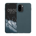 kwmobile Hülle für OnePlus 15R TPU Case - Handyhülle unterstützt kabelloses Laden, flexible Schutzhülle, gummiertes Cover in Dunkler Schiefer Dunkler Schiefer