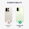 kwmobile Hülle für OnePlus 15R TPU Case - Handyhülle unterstützt kabelloses Laden, flexible Schutzhülle, gummiertes Cover in Bordeaux Violett Bordeaux Violett