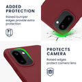 kwmobile Hülle für OnePlus 15R TPU Case - Handyhülle unterstützt kabelloses Laden, flexible Schutzhülle, gummiertes Cover in Bordeaux Violett Bordeaux Violett
