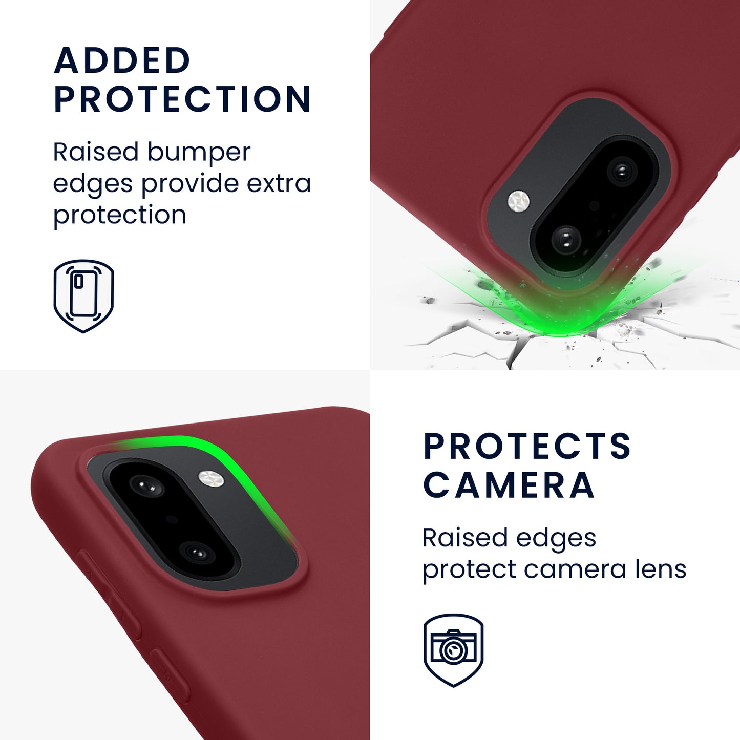 kwmobile Hülle für OnePlus 15R TPU Case - Handyhülle unterstützt kabelloses Laden, flexible Schutzhülle, gummiertes Cover in Bordeaux Violett Bordeaux Violett