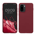 kwmobile Hülle für OnePlus 15R TPU Case - Handyhülle unterstützt kabelloses Laden, flexible Schutzhülle, gummiertes Cover in Bordeaux Violett Bordeaux Violett