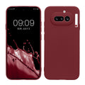 kwmobile Handyhülle für Nothing Phone (4a) Hülle - weiches Handy Silikon Case - Schutzhülle Cover - Bordeaux Violett Bordeaux Violett