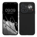 kwmobile Handyhülle für Nothing Phone (4a) Pro Hülle - weiches Handy Silikon Case - Schutzhülle Cover - Schwarz matt Schwarz matt