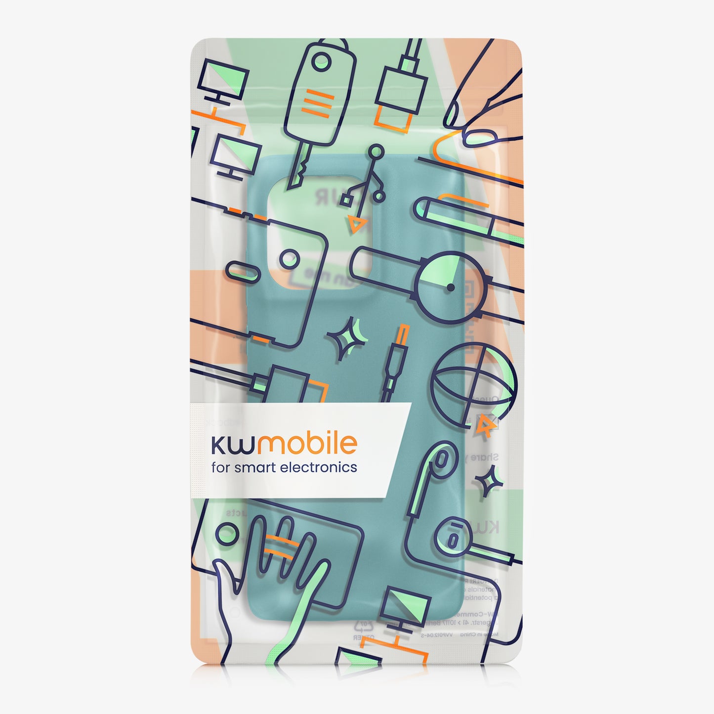 kwmobile Hülle für Motorola Moto G stylus (2025) / (2026) TPU Case - Handyhülle unterstützt kabelloses Laden, flexible Schutzhülle, gummiertes Cover in Petrol matt Petrol matt