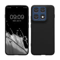 kwmobile Hülle für Motorola Edge 70 Pro TPU Case - Handyhülle unterstützt kabelloses Laden, flexible Schutzhülle, gummiertes Cover in Schwarz matt Schwarz matt