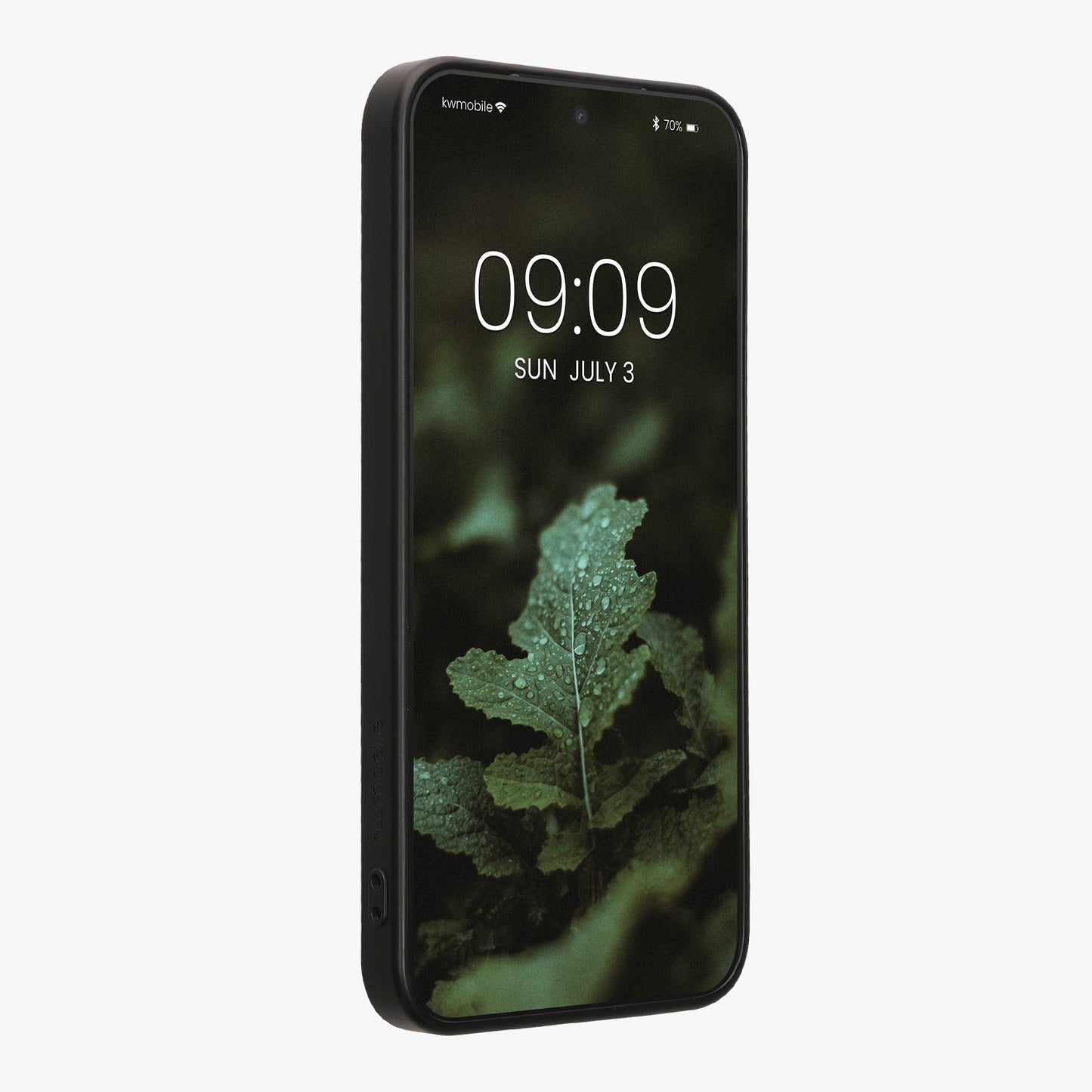 kwmobile Handyhülle für Xiaomi 17T Pro Hülle Holz - Case mit TPU Bumper - Stoßfestes Hardcase - Schutzhülle Cover in Dunkelbraun Dunkelbraun