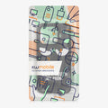 kwmobile Hülle kompatibel mit Xiaomi 17T Pro - Handyhülle Silikon Case - Don't touch my Phone Weiß Schwarz Weiß  [dsg01]