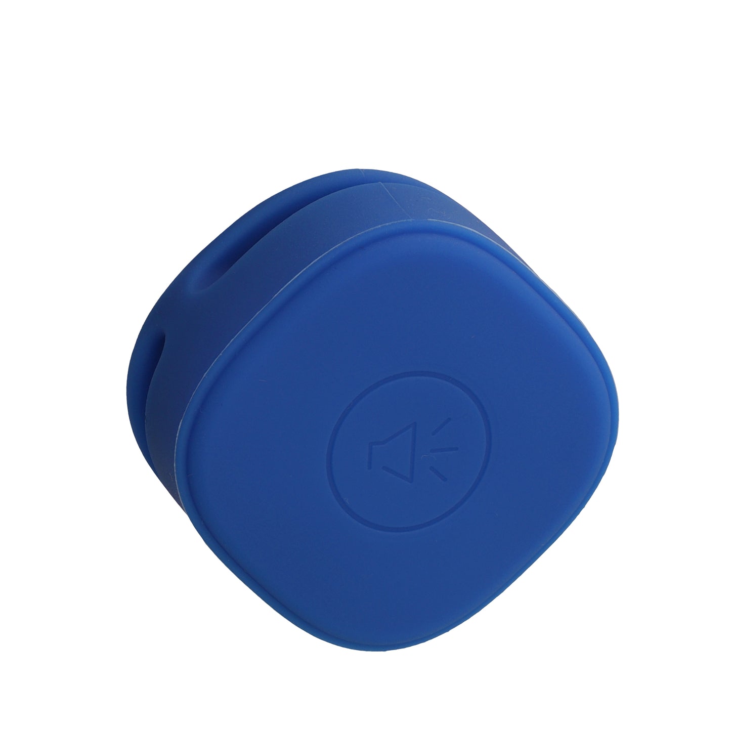 kwmobile Clip Halter kompatibel mit Apple AirTag - Case kompatibel mit Air Tag Silikon Hülle Tracker Schutzhülle - Klemm Halter Holder - Halterung in Blau Blau  