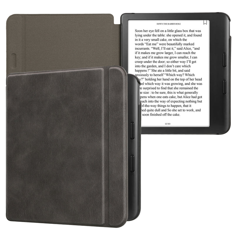 kwmobile Klapphülle kompatibel mit Kobo Kobo Libra Colour / Tolino Vision Color Hülle - eReader Case aus Kunstleder - Cover