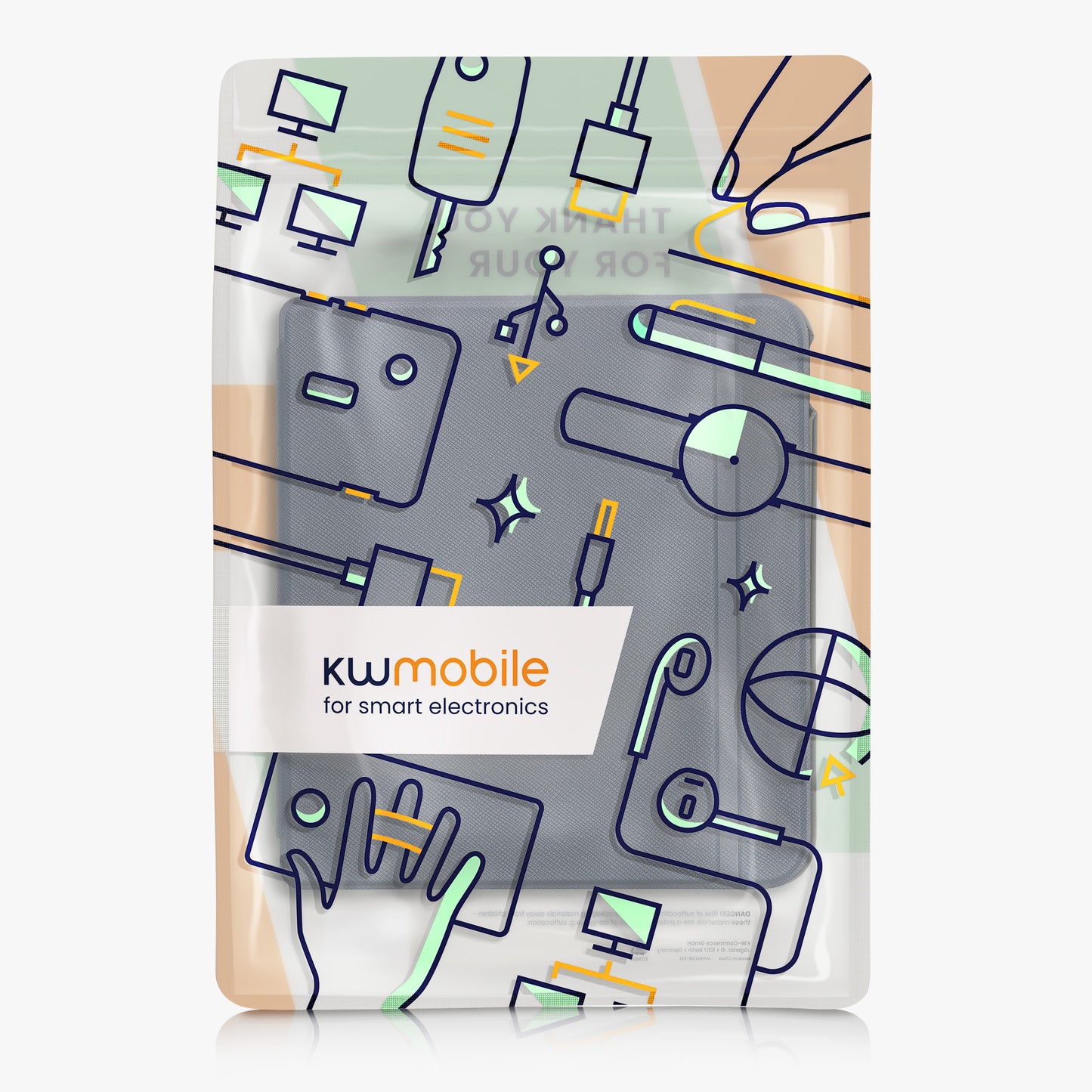 Faux Leather Case compatible with Kobo Libra Colour / Tolino Vision Color