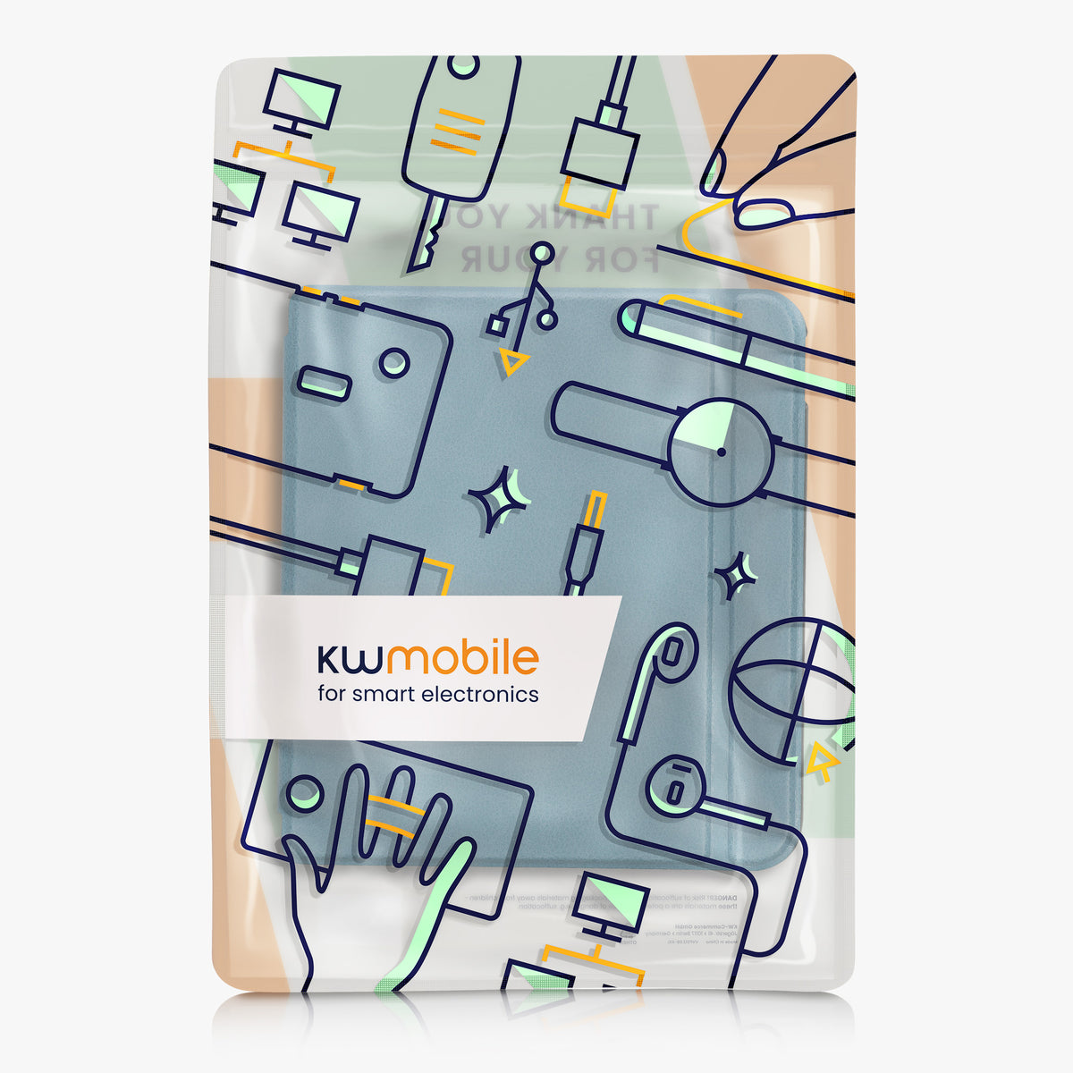 Faux Leather Case compatible with Kobo Libra Colour / Tolino Vision Color