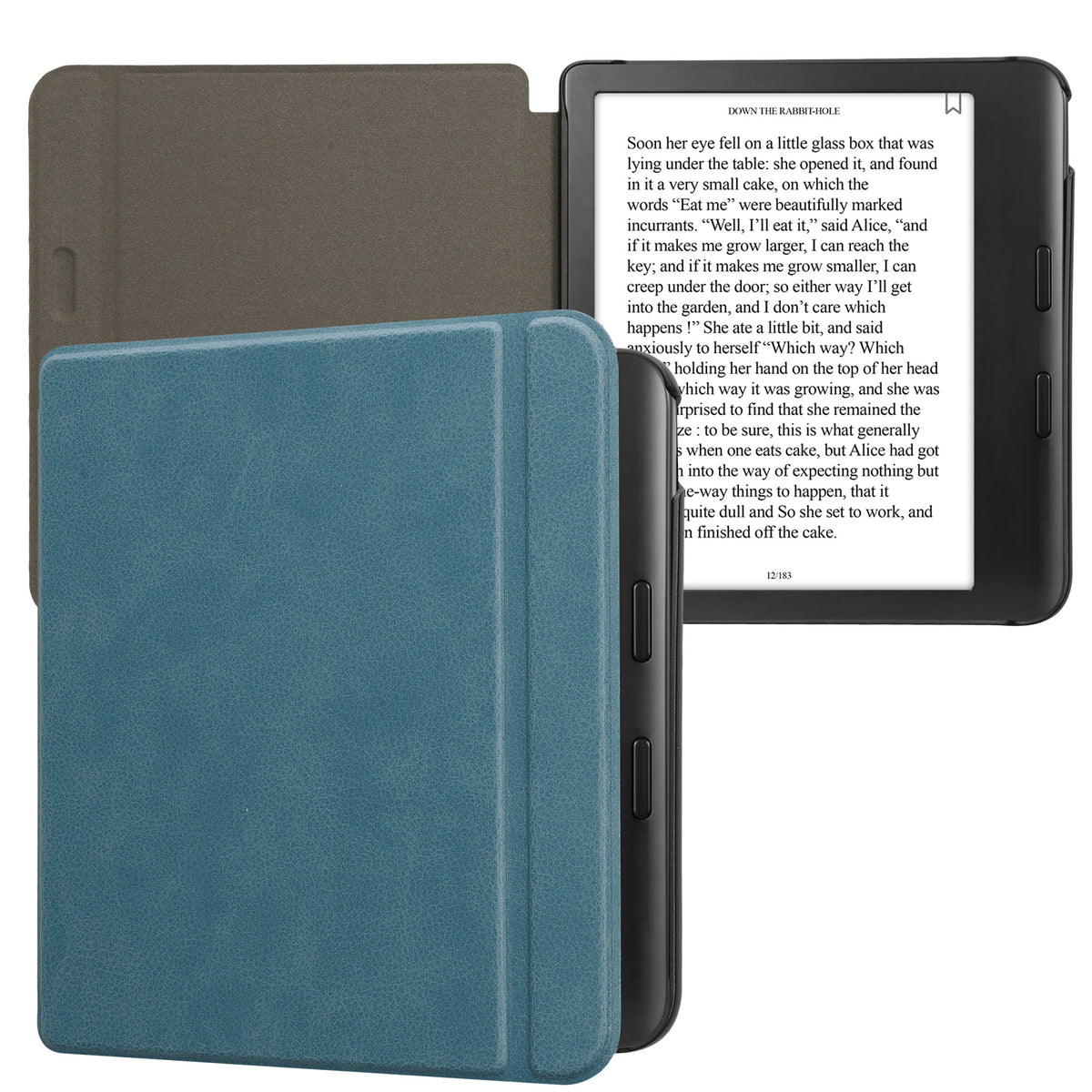 Faux Leather Case compatible with Kobo Libra Colour / Tolino Vision Color