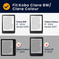 Case Compatible with Kobo Clara BW / Clara Colour / Tolino Shine (5) / Shine Color