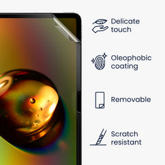 kwmobile Schutzfolie kompatibel mit Apple iPad Air 13’’ (6. Gen 2024) Full Screen Tablet - Transparent - Displayschutz