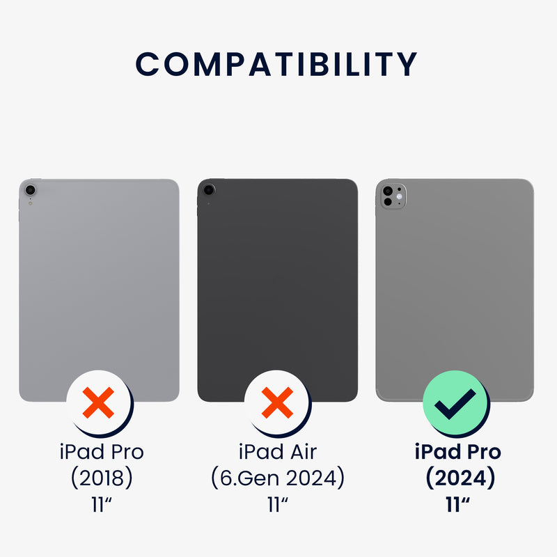 Case compatible with Apple iPad Pro 11" (2024)
