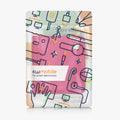 Flip case for e-reader with hand strap