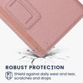 kwmobile Flip Hülle kompatibel mit 6-7" eReader e-Reader - Case mit Handschlaufe und Ständer - Cover 13x18.7cm cm