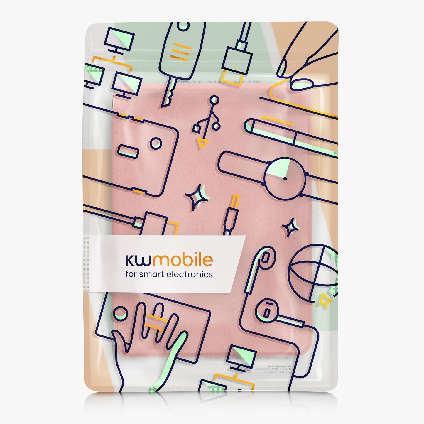 kwmobile Case Compatible with Amazon Kindle Paperwhite (2024)/Colorsoft - Faux Leather eReader Protective Cover Case