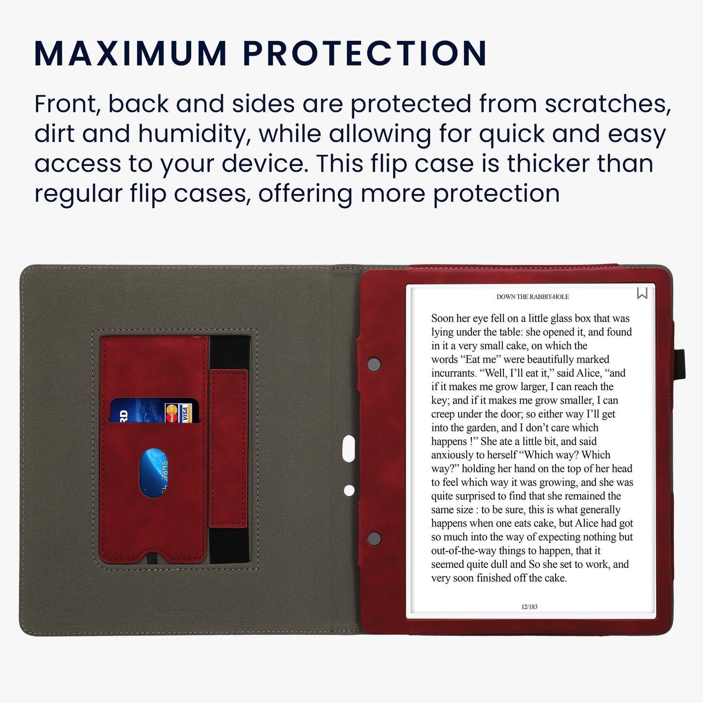 Case compatible with Amazon Kindle Scribe (2024)