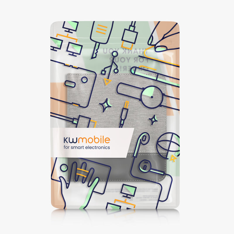 kwmobile Case compatible with Kobo Libra Colour / Tolino Vision Color eReader Protective Cover Case