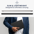 kwmobile Hülle kompatibel mit Remarkable Paper Pro Case - Magnetischer Verschluss - Cover mit integriertem Stifthalter - Kunstleder Tasche