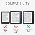 kwmobile Case compatible with Kobo Libra Colour / Tolino Vision Color eReader Protective Cover Case