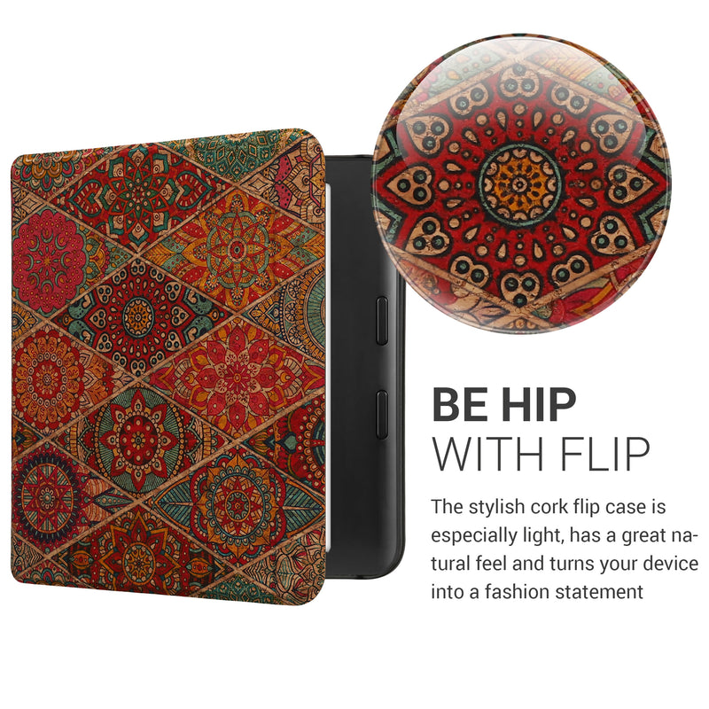kwmobile Case compatible with Kobo Libra Colour / Tolino Vision Color eReader Protective Cover Case