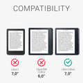 kwmobile Case compatible with Kobo Libra Colour / Tolino Vision Color eReader Protective Cover Case