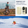 kwmobile Silikonhülle für DJI Osmo Nano Hülle - rutschfestes Cover aus Silikon für Action Cam - Gelb Gelb
