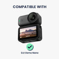 kwmobile Silikonhülle für DJI Osmo Nano Hülle - rutschfestes Cover aus Silikon für Action Cam - Gelb Gelb