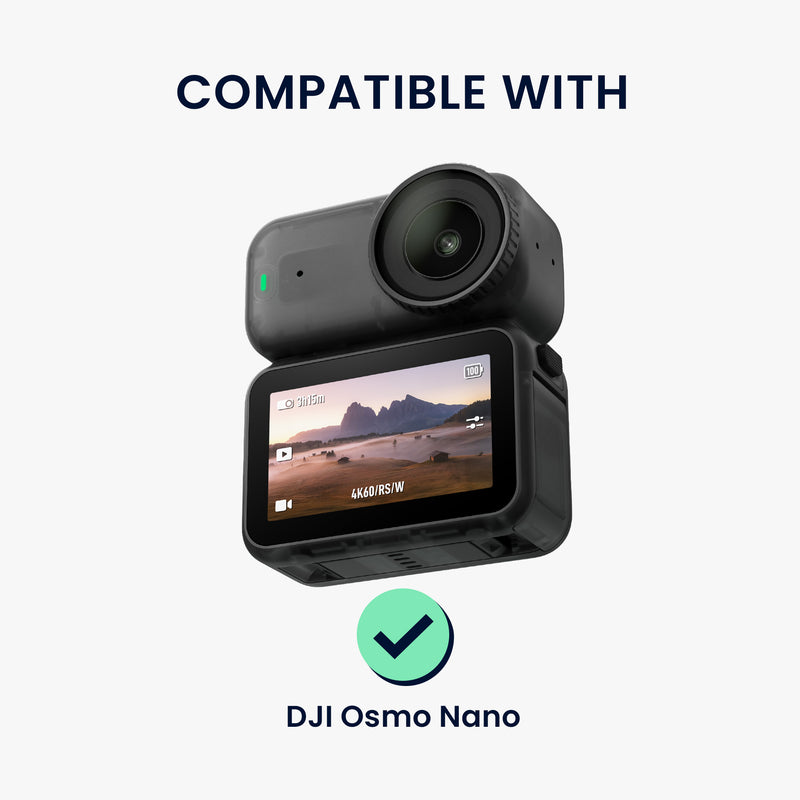 kwmobile Silikonhülle für DJI Osmo Nano Hülle - rutschfestes Cover aus Silikon für Action Cam - Gelb Gelb