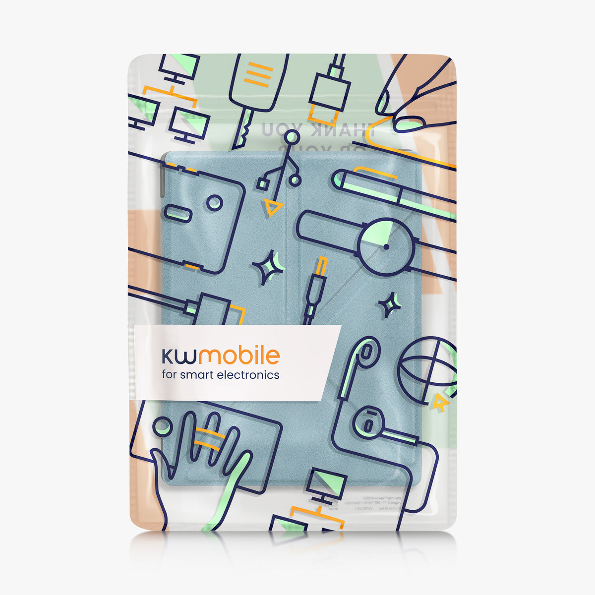 kwmobile Schutzhülle Kobo Aura Edition 1 - Petrol