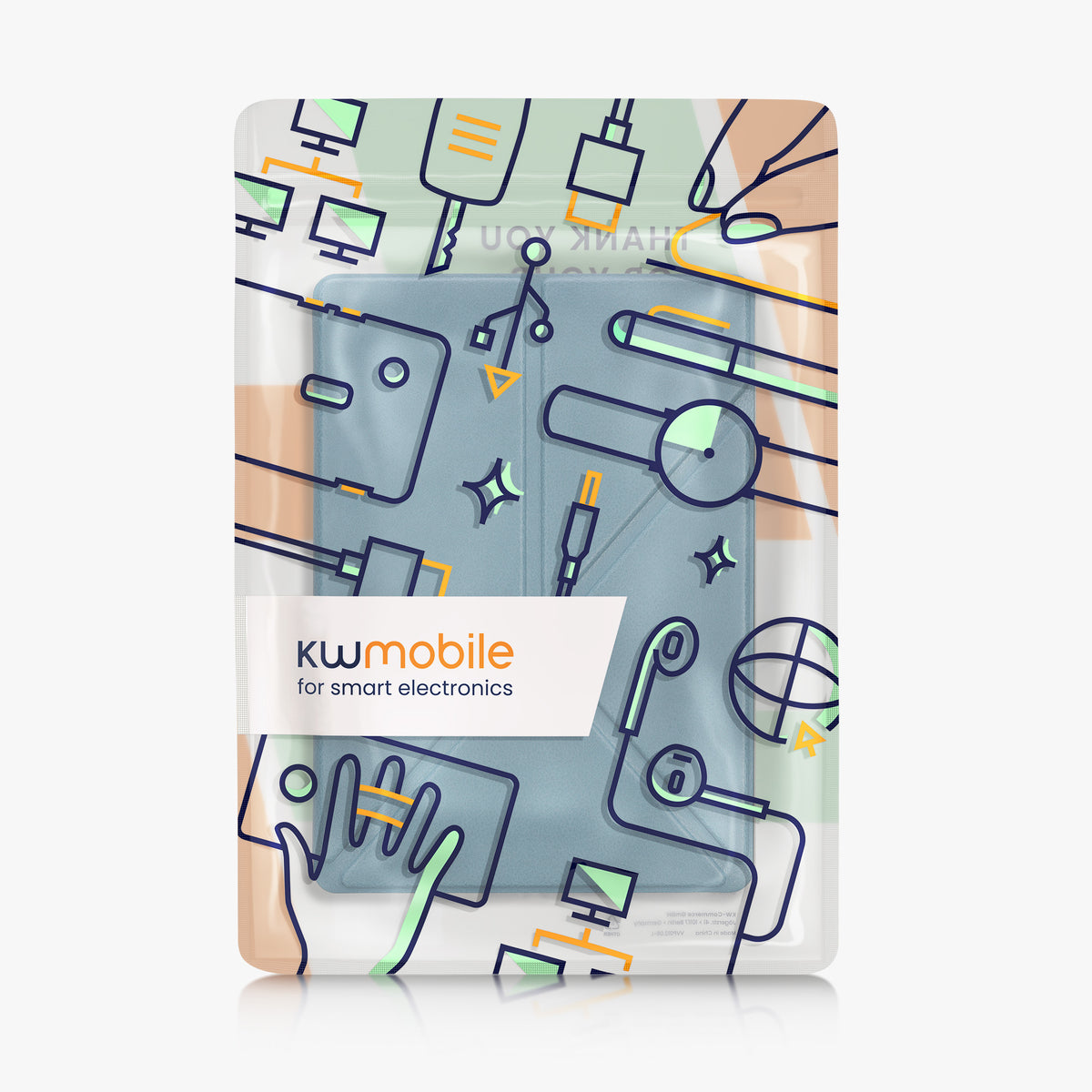 kwmobile Schutzhülle Kobo Aura ONE - Petrol