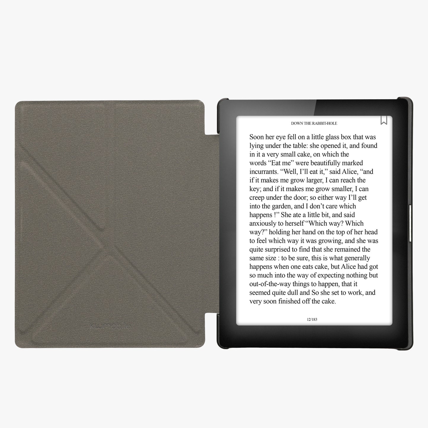 kwmobile Kunstleder eReader Hülle Kobo Aura Edition 1 - Schwarz