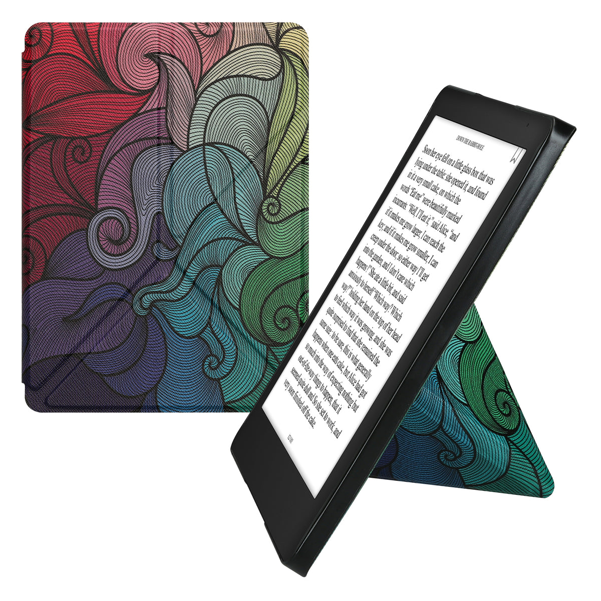 Kobo Aura Edition 2 Kunstleder eReader Hülle mit Ständer