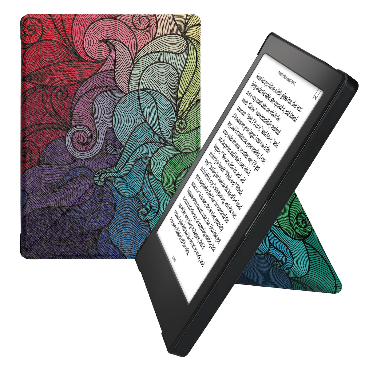 kwmobile Kunstleder eReader Hülle Kobo Aura H2O Edition 1 - Pink