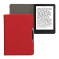 kwmobile Klapphülle kompatibel mit Kobo Aura Edition 2 - Schutzhülle e-Reader - Hülle eReader - Rot Rot