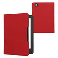 kwmobile Klapphülle kompatibel mit Kobo Aura Edition 2 - Schutzhülle e-Reader - Hülle eReader - Rot Rot