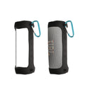 kwmobile Silikon Hülle für JBL Flip 6 / Flip 5 Hülle - Schutzhülle für Mini Speaker - Cover Bluetooth Lautsprecher - Case Schwarz Schwarz  