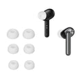 kwmobile 6x Silikonaufsätze für Oppo Enco Air / Enco W31 - Ersatz Ohrstöpsel in 3 Größen - Ear Tips für In-Ear Kopfhörer - Zubehör Ersatzpolster in Weiß Weiß  