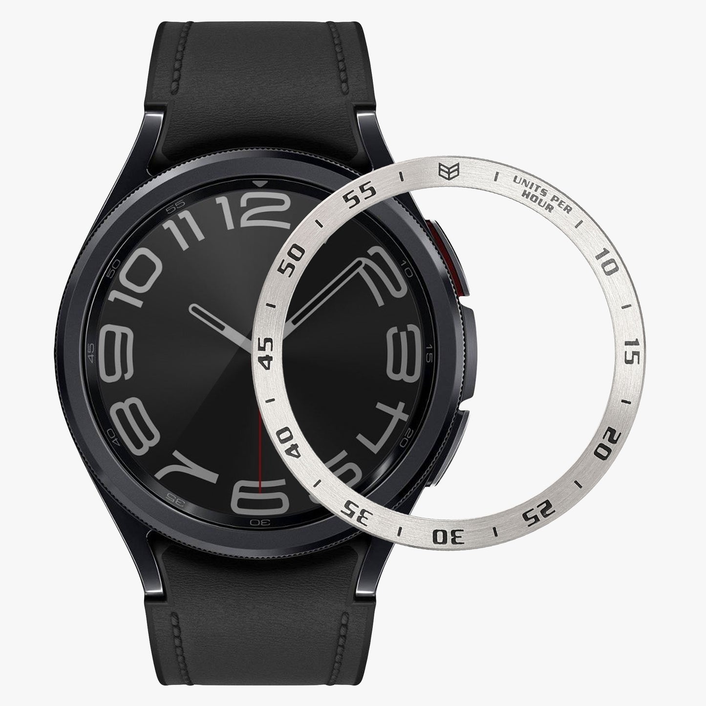 kwmobile Protective Ring compatible with Samsung Galaxy Watch 6 Classic 43mm Fitness Tracker