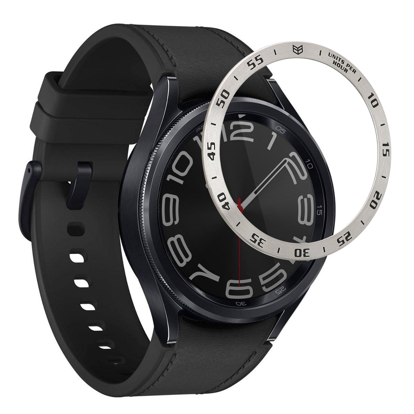 kwmobile Protective Ring compatible with Samsung Galaxy Watch 6 Classic 43mm Fitness Tracker