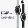 kwmobile Protective Ring compatible with Samsung Galaxy Watch 6 Classic 43mm Fitness Tracker