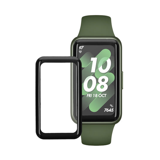 kwmobile 2x Transparente Displayschutzfolie kompatibel mit Huawei Band 10 / 9 / 8 Folie - Schutzfolie für Fitness Tracker - robuster Displayschutz Transparent  