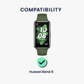kwmobile Displayschutzfolie kompatibel mit Huawei Band 10 / 9 / 8 Folie Schutzfolie für Fitness Tracker robuster Displayschutz