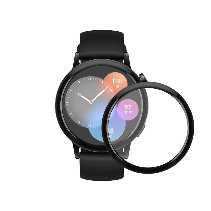 kwmobile Displayschutzfolie kompatibel mit Huawei Watch GT 3 (42mm) Folie Schutzfolie für Fitness Tracker robuster Displayschutz