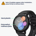 kwmobile Displayschutzfolie kompatibel mit Huawei Watch GT 3 (42mm) Folie - Schutzfolie für Fitness Tracker - robuster Displayschutz