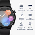 kwmobile Displayschutzfolie kompatibel mit Huawei Watch GT 3 (42mm) Folie Schutzfolie für Fitness Tracker robuster Displayschutz