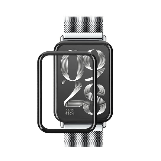 kwmobile 2x Transparente Displayschutzfolie kompatibel mit Xiaomi Mi Band 8 Pro Folie - Schutzfolie für Fitness Tracker - robuster Displayschutz Transparent  